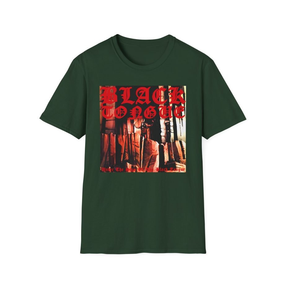 Black Tongue Bathory Rip Unisex Softstyle T-Shirt