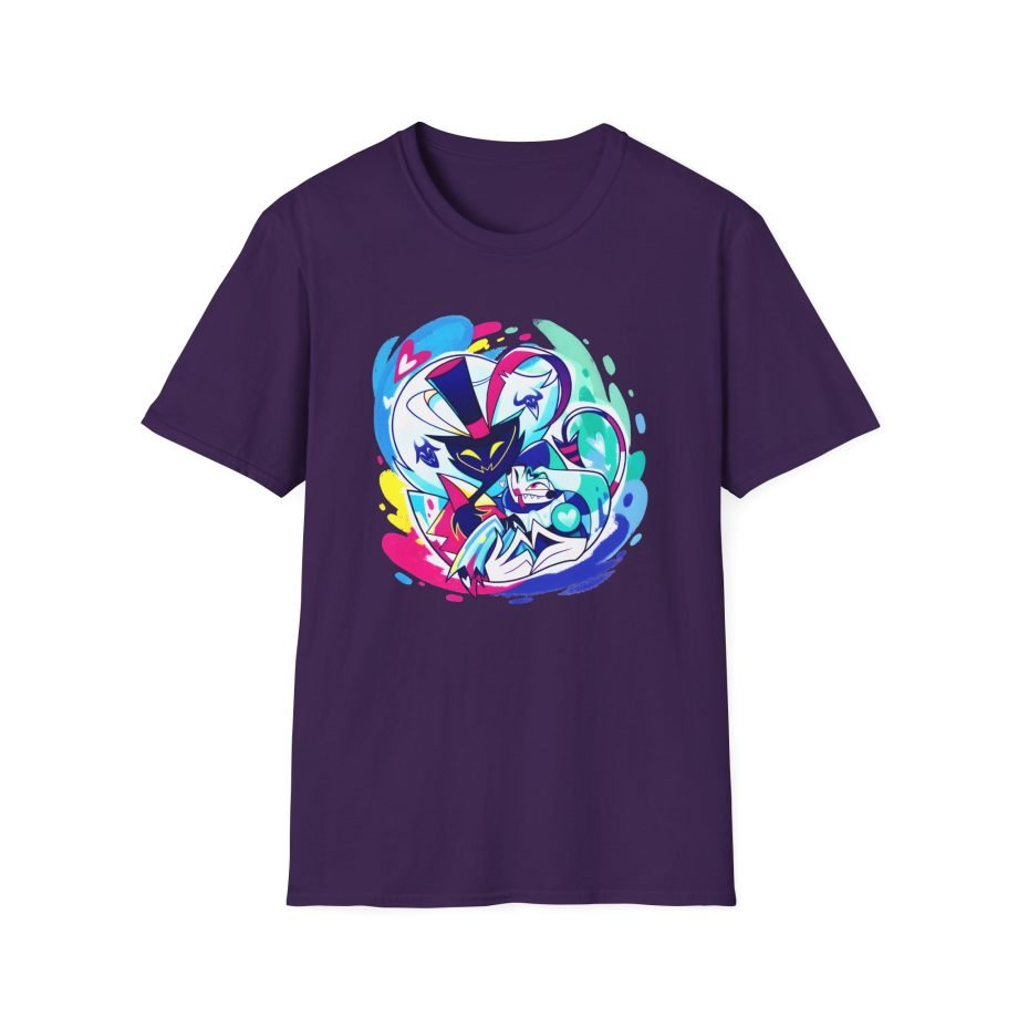 Helluva Boss Ozzie & Fizz Micro Ribbed Unisex Softstyle T-Shirt