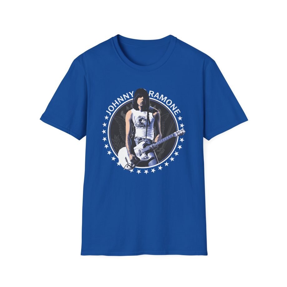 Johnny Ramone Seal Unisex Softstyle T-Shirt