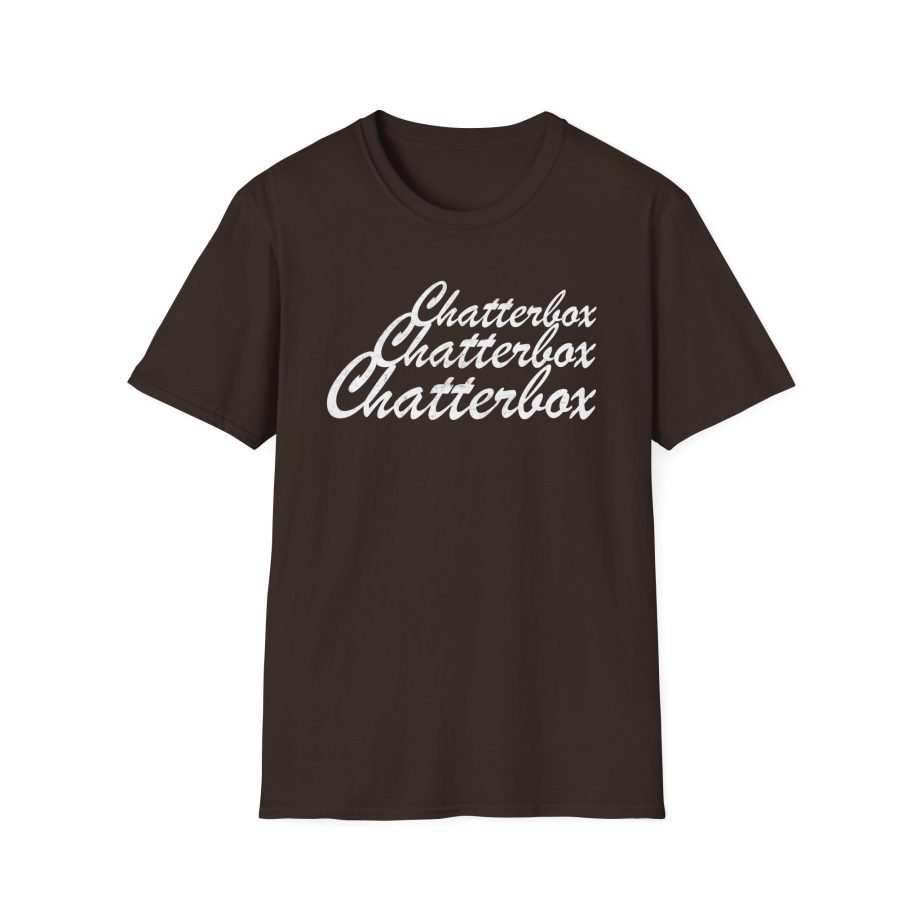 Chatterbox Design Worn by Johnny Ramone Unisex Softstyle T-Shirt
