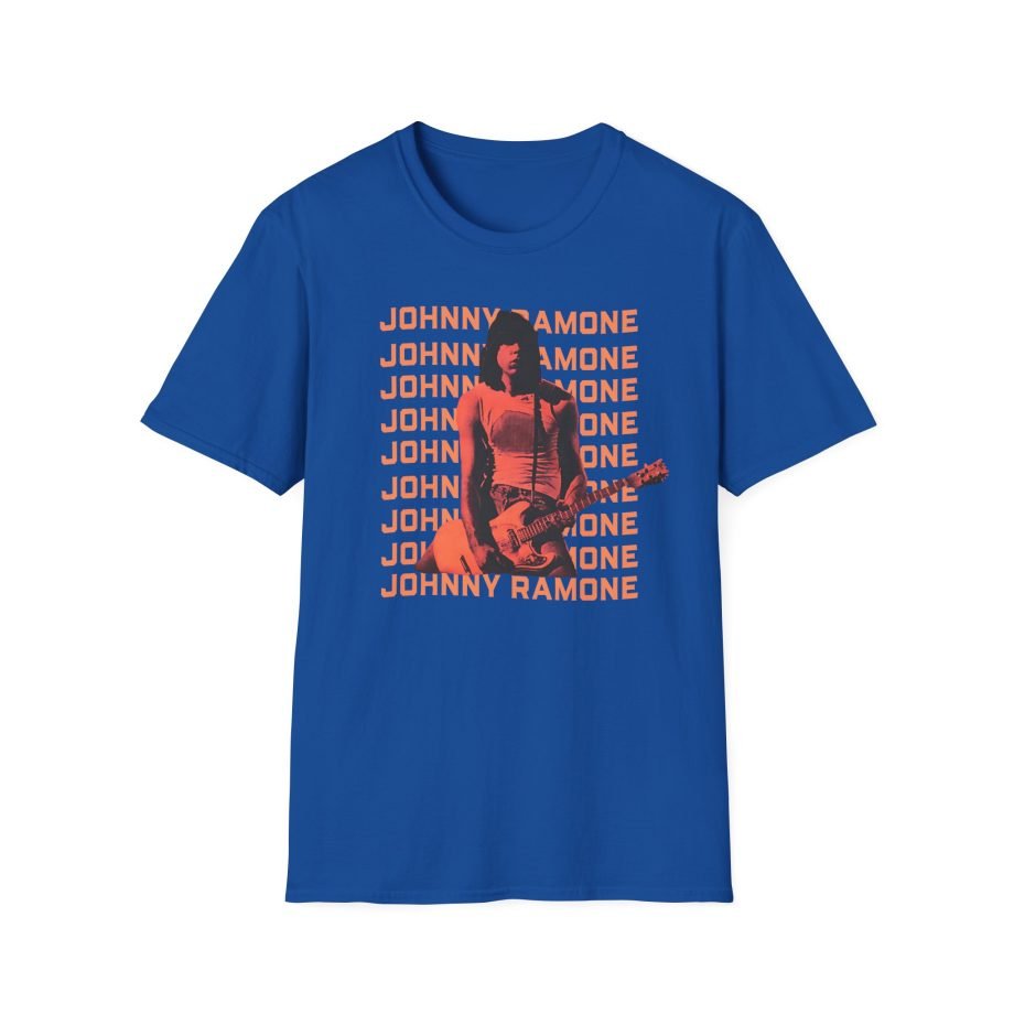 Johnny Ramone Repeat Unisex Softstyle T-Shirt