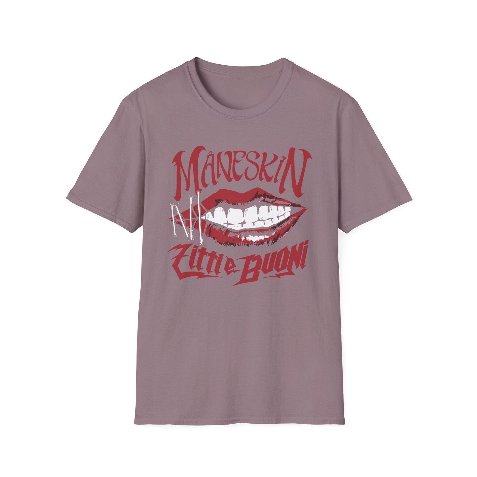 Maneskin Logo Unisex Softstyle T-Shirt