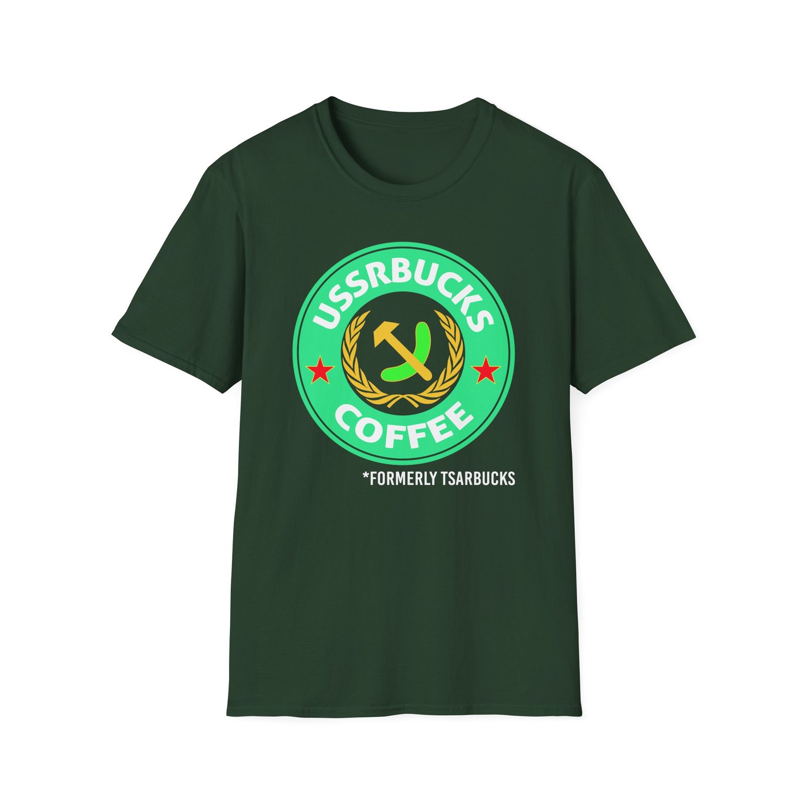 Oversimplified Formerly Tsarbucks Unisex Softstyle T-Shirt