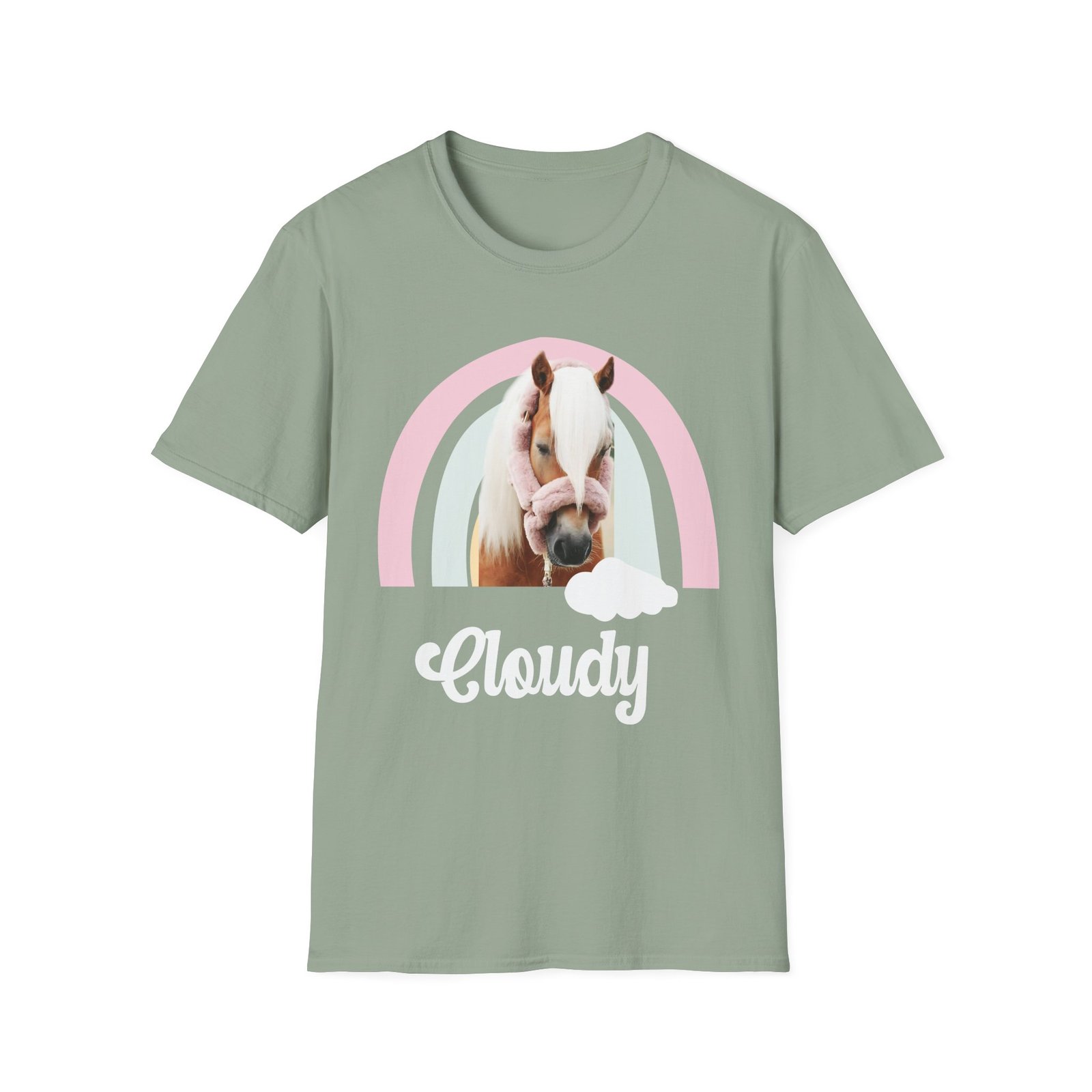 Harlow and Popcorn Unisex Softstyle T-Shirt