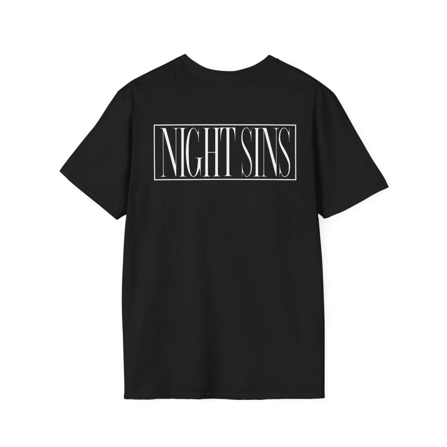 Night Sins Portrait in Silver Style Unisex Softstyle T-Shirt