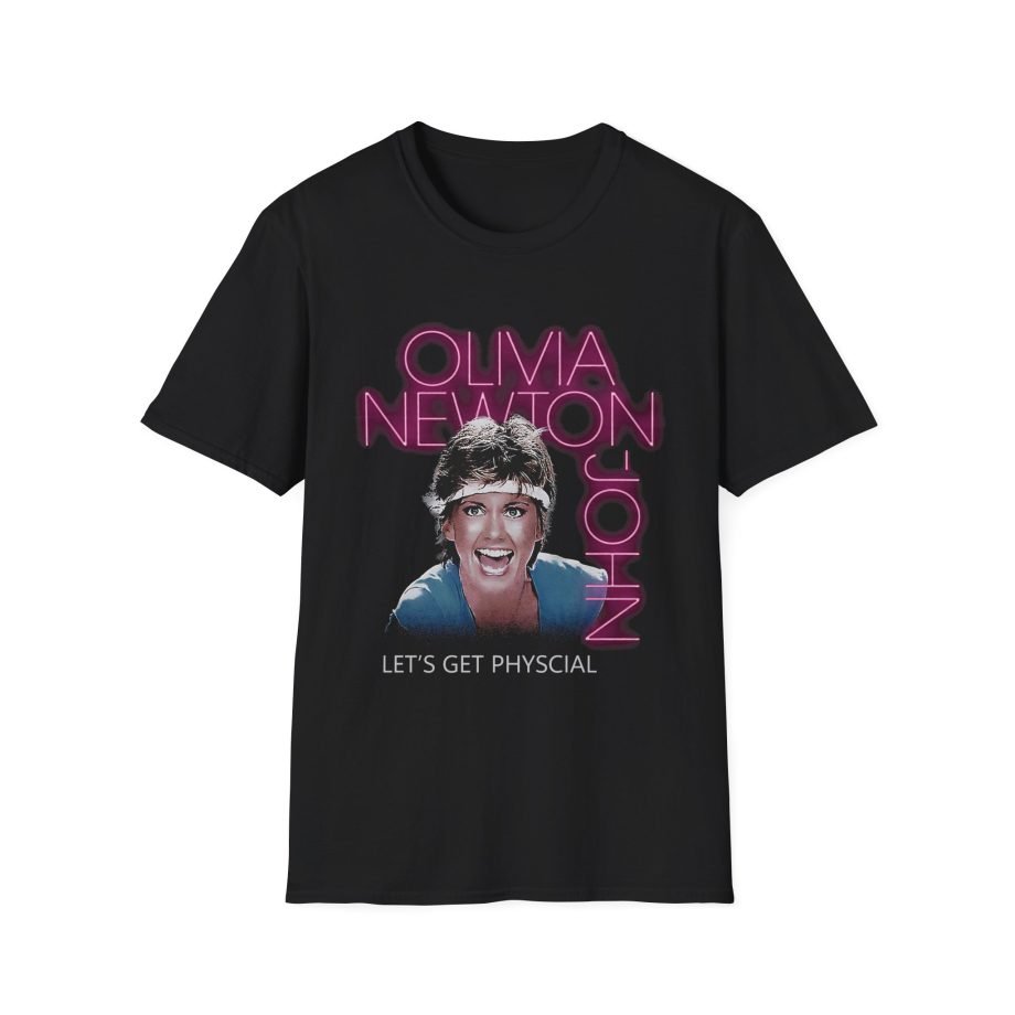 Olivia Newton John Neon Nights Unisex Softstyle T-Shirt