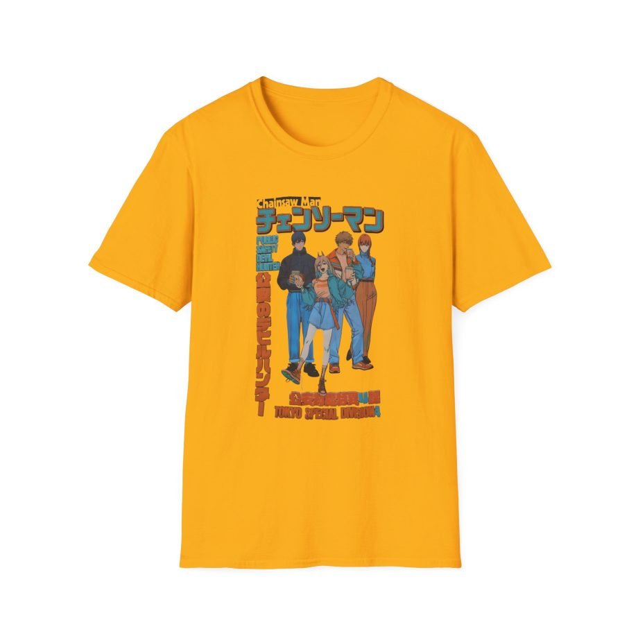 Chainsaw Man Group Unisex Softstyle T-Shirt