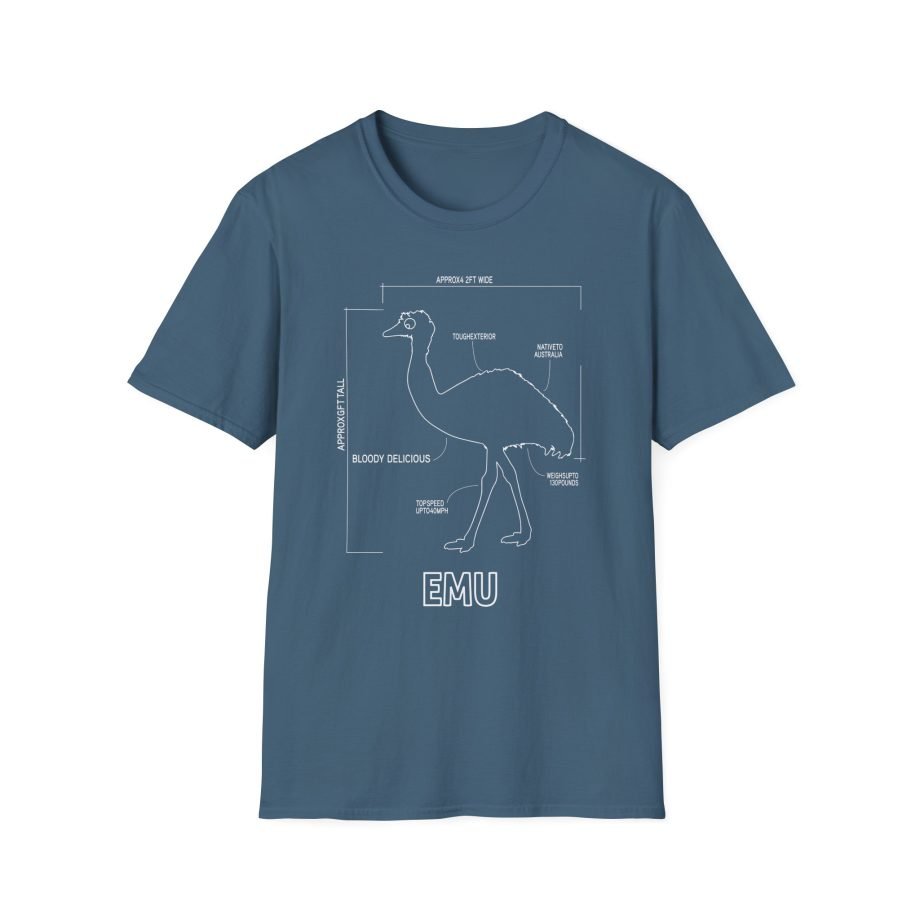 Oversimplified Emu War Unisex Softstyle T-Shirt