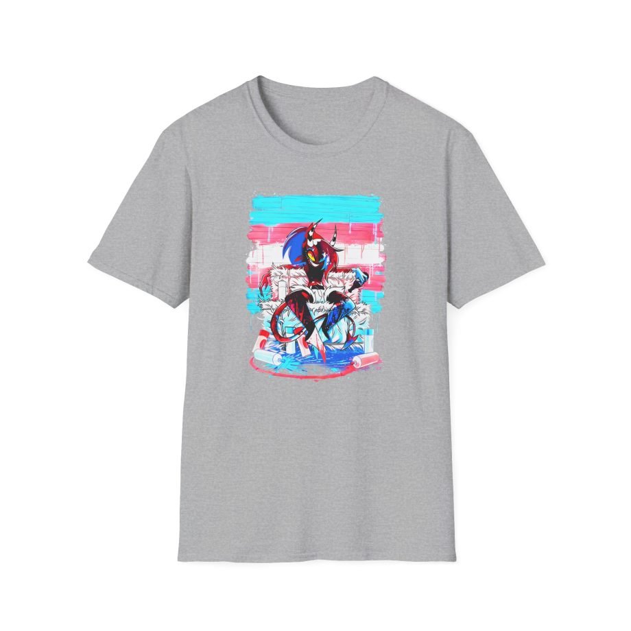 Helluva Boss Sallie May Micro Ribbed Unisex Softstyle T-Shirt