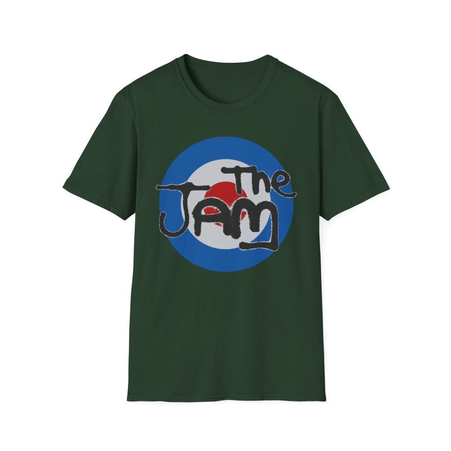 TJ Spray Target Logo Unisex Softstyle T-Shirt