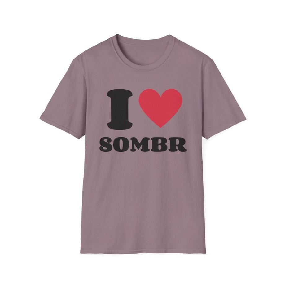 I Love Sombr Unisex Softstyle T-Shirt