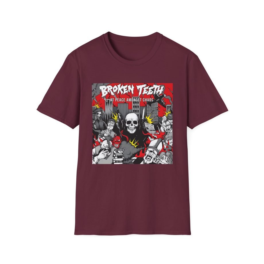 Broken Teeth at Peace Amongst Chaos Unisex Softstyle T-Shirt