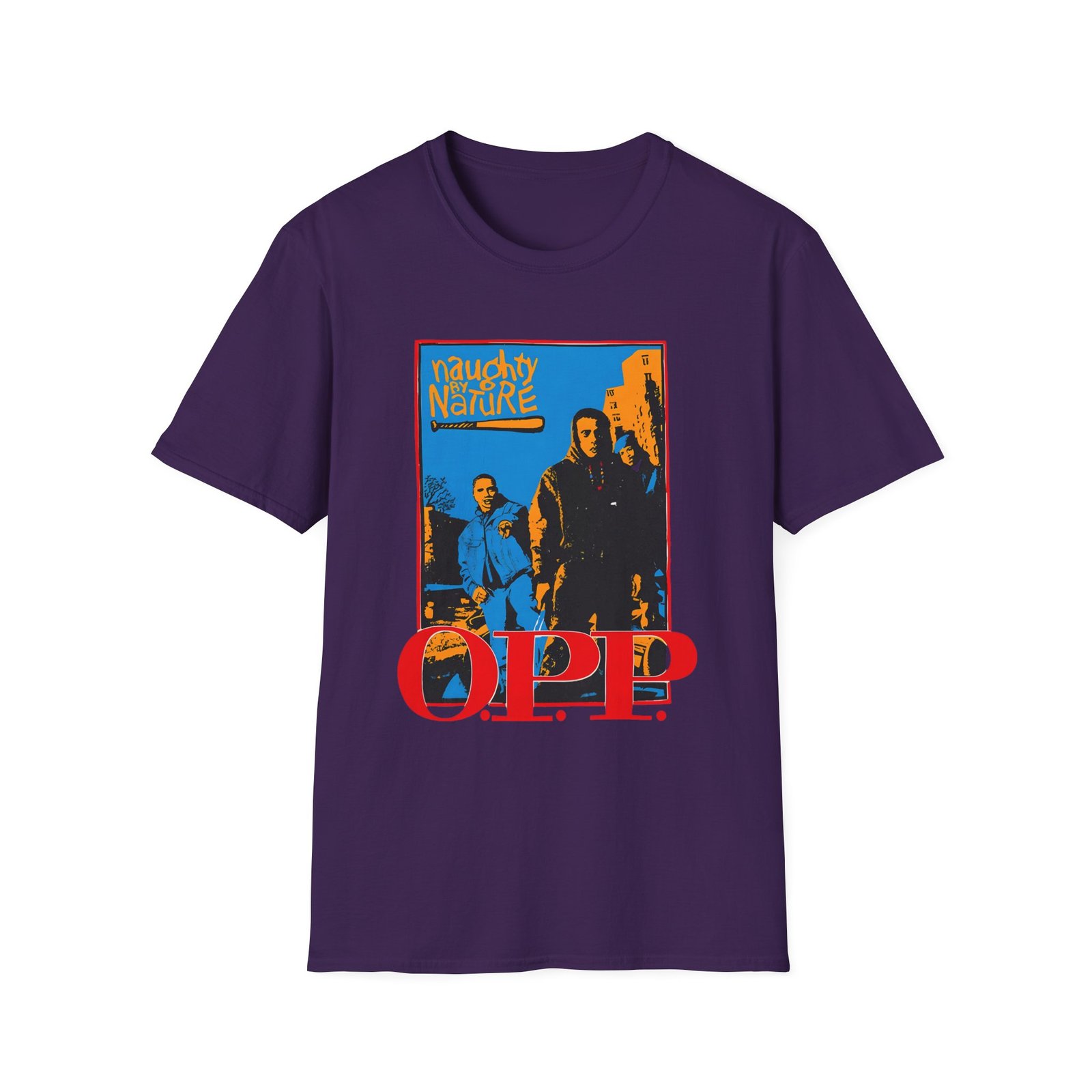 Naughty by Nature Vintage O.P.P. Unisex Softstyle T-Shirt