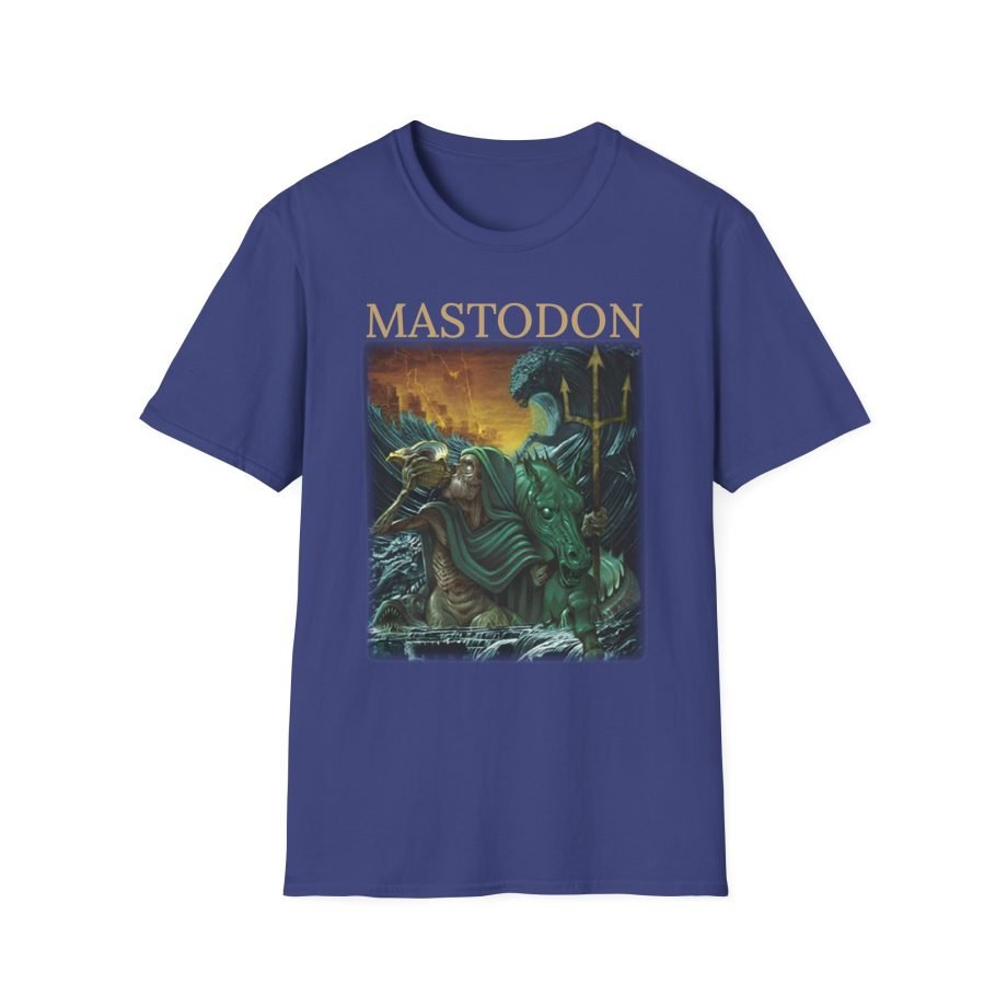 Mastodon Vignette Horse Remission Unisex Softstyle T-Shirt
