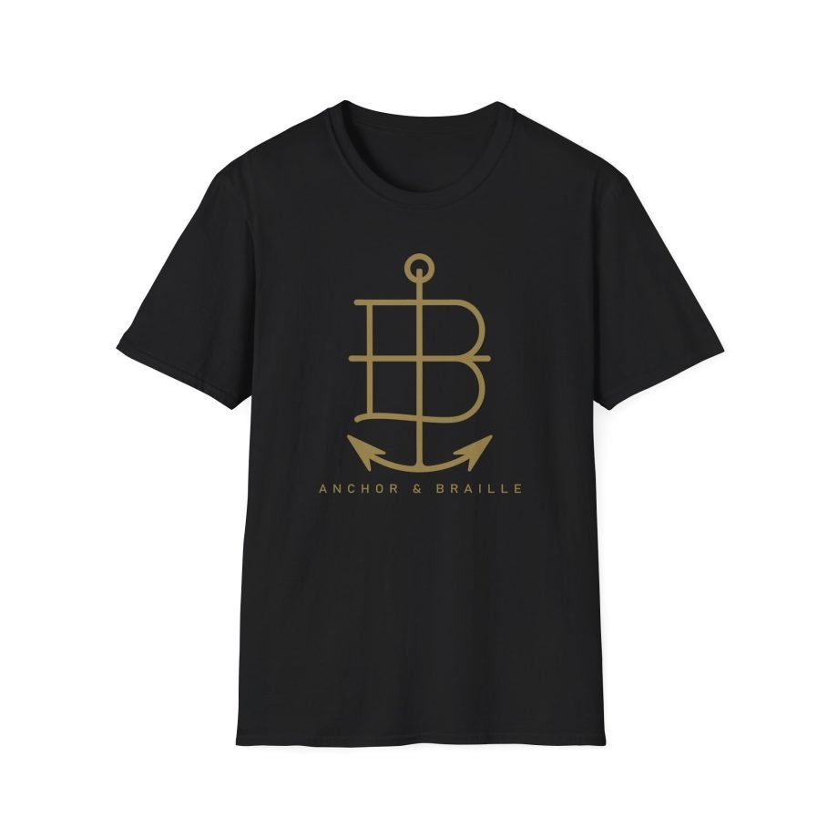 Anchor and Braille Unisex Softstyle T-Shirt