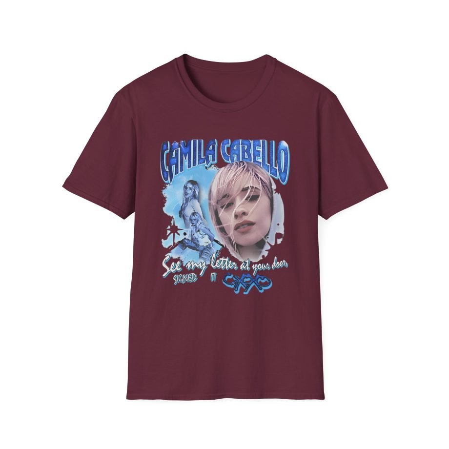 Camila Cabello Signed It C,xoxo Unisex Softstyle T-Shirt