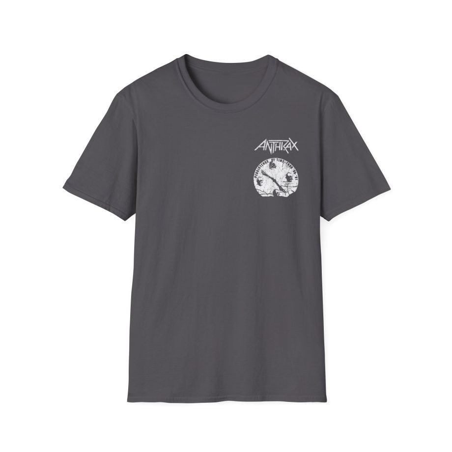Anthrax Broken Clock Unisex Softstyle T-Shirt