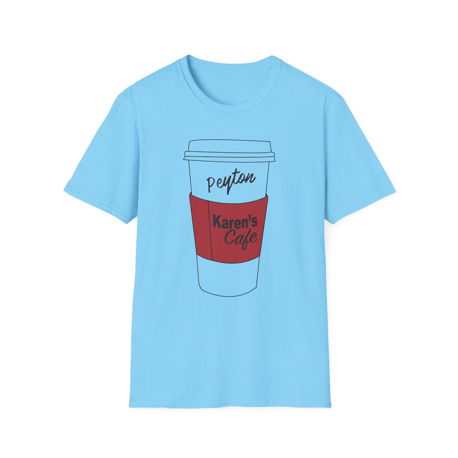 Karen's Cafe Peyton Coffee Unisex Softstyle T-Shirt