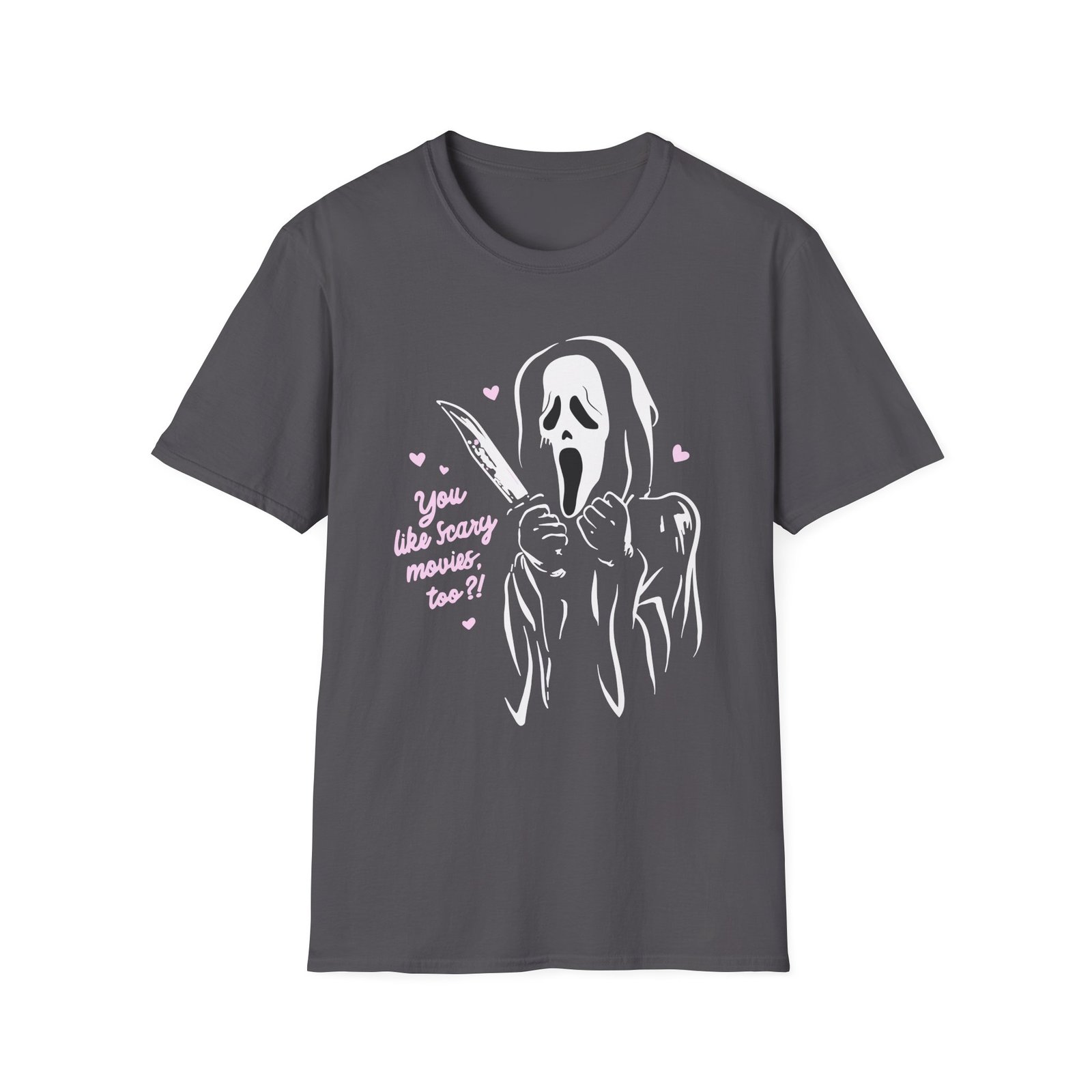 Ghostface You Like Scary Movies Too? Unisex Softstyle T-Shirt
