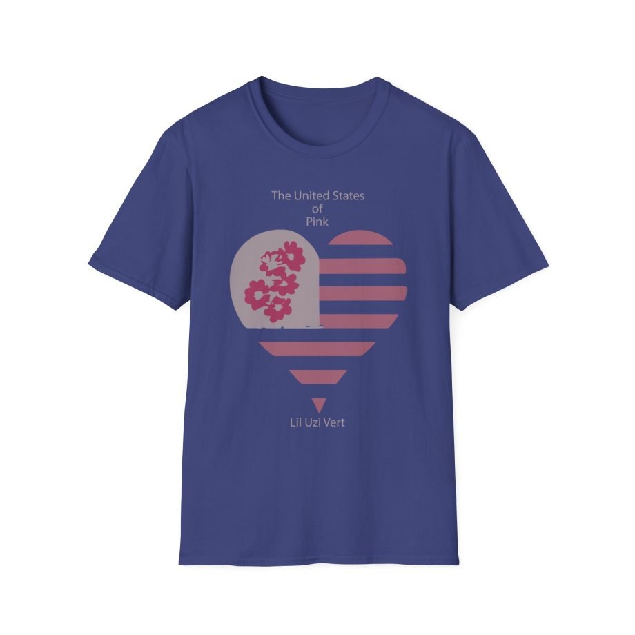 Lil Uzi Vert United States of Pink Unisex Softstyle T-Shirt