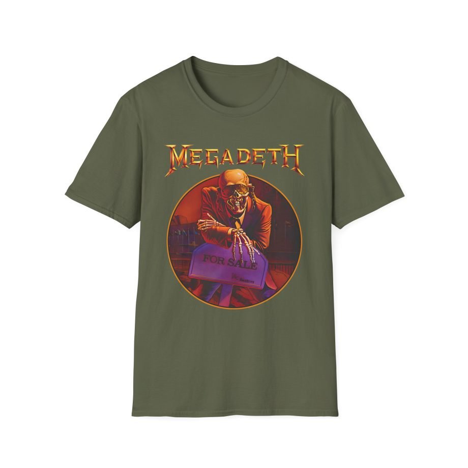Megadeth Peace Sells Tracklist Unisex Softstyle T-Shirt