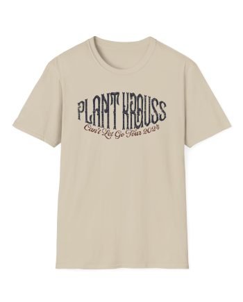 Robert Plant Inflated Type Unisex Softstyle T-Shirt