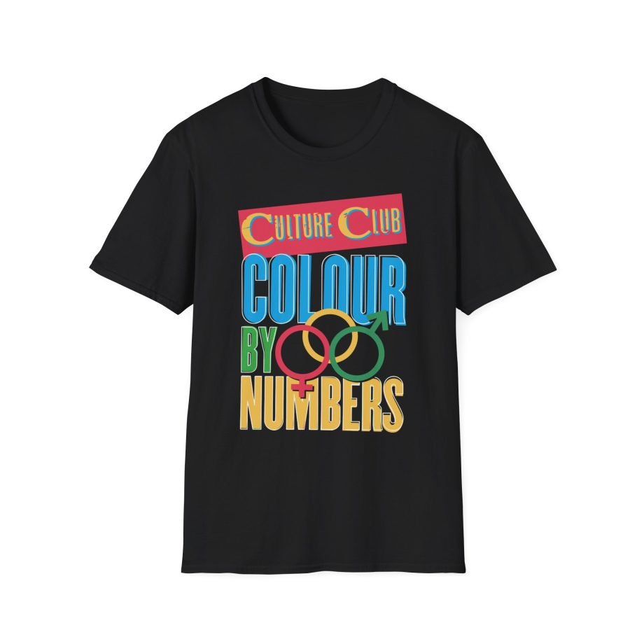 Boy George Colour By Numbers Unisex Softstyle T-Shirt