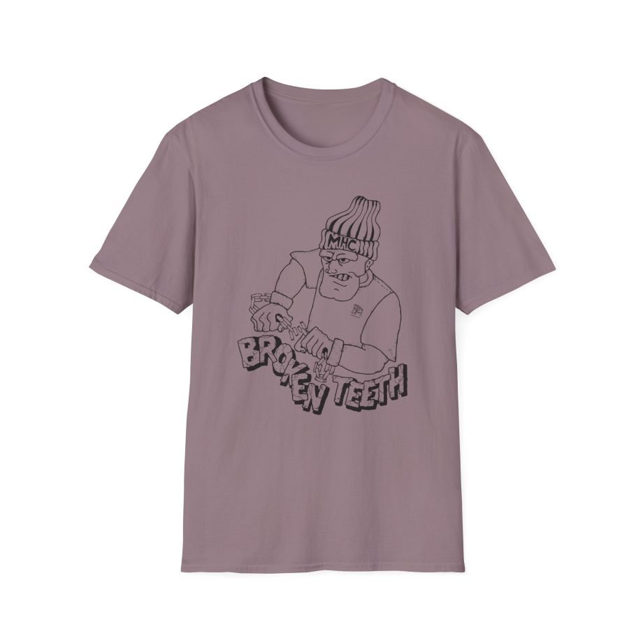 Broken Teeth Unisex Softstyle T-Shirt
