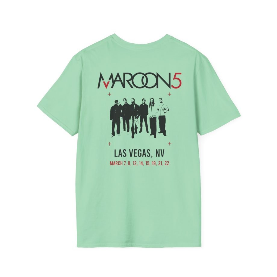 Adam Levine M5LV 2025 Flowers Unisex Softstyle T-Shirt