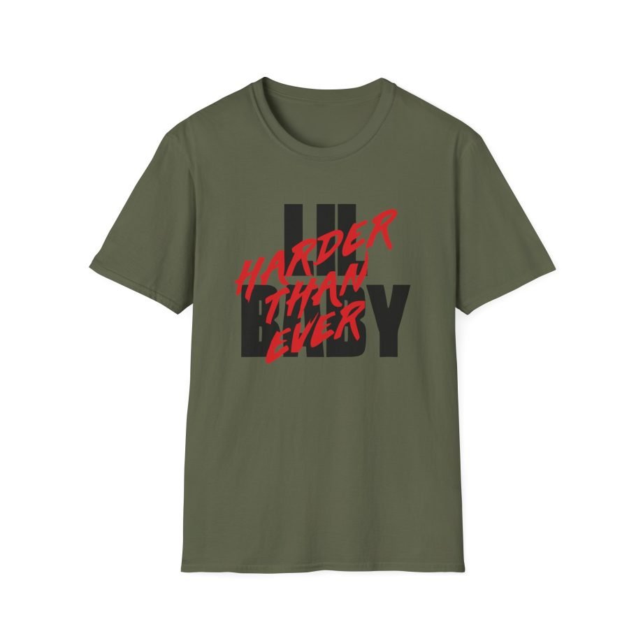 Lil Baby Harder Then Ever Unisex Softstyle T-Shirt