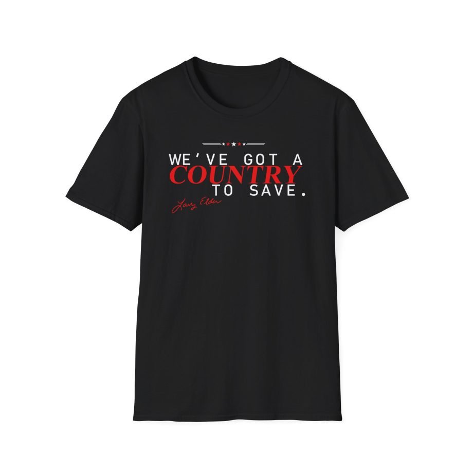 Larry Elder Our Country unisex softstyle t-shirt