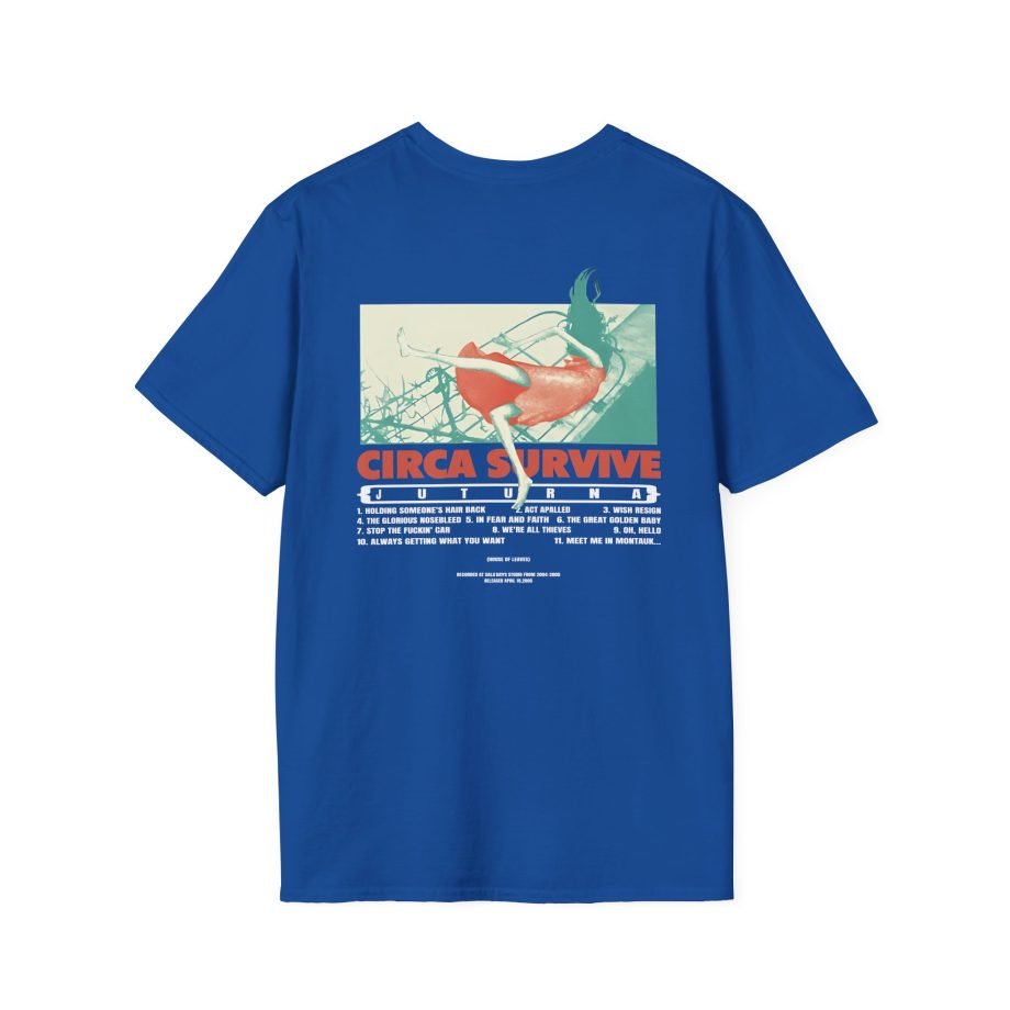 Circa Survive Juturna Tracklist Unisex Softstyle T-Shirt