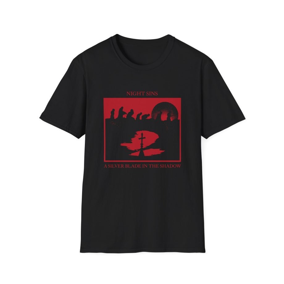 Night Sins Silver Blade Unisex Softstyle T-Shirt