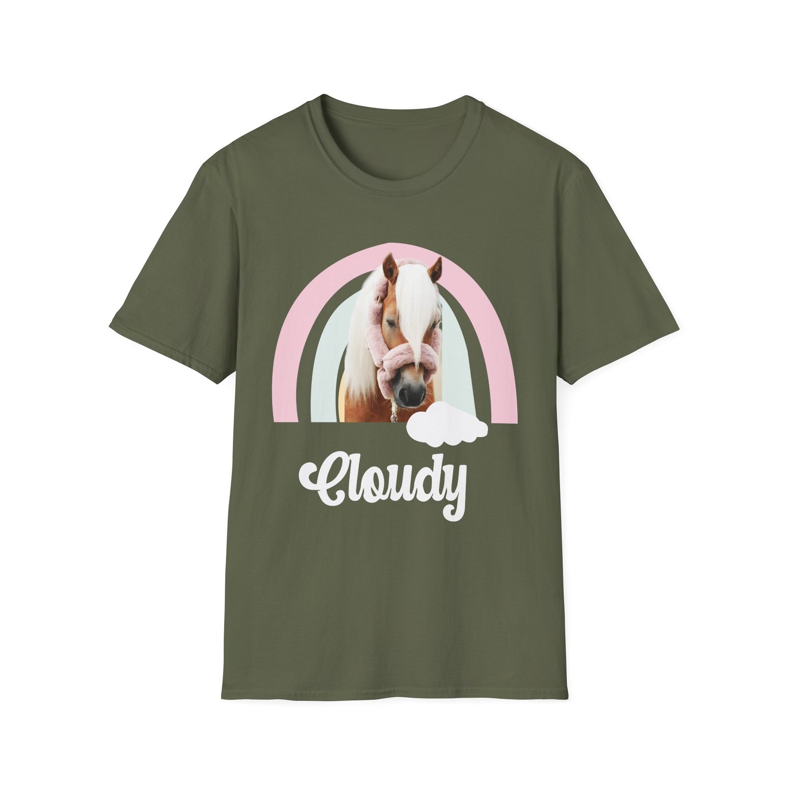 Harlow and Popcorn Unisex Softstyle T-Shirt