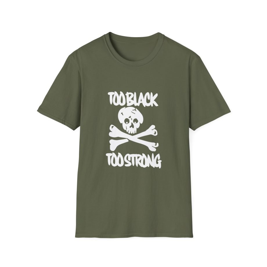 Asap Rocky Too Black Too Strong Unisex Softstyle T-Shirt