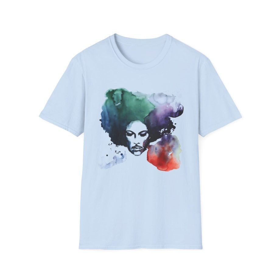 Prince Watercolor Portrait Unisex Softstyle T-Shirt