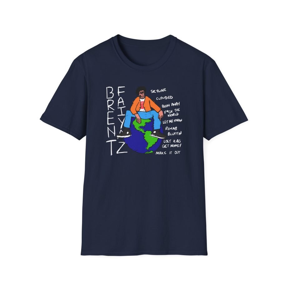 Brent Faiyaz Sketchbook Unisex Softstyle T-Shirt