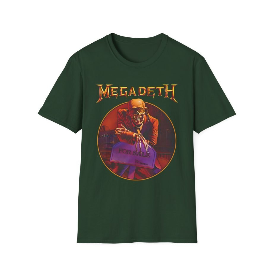 Megadeth Peace Sells Tracklist Unisex Softstyle T-Shirt