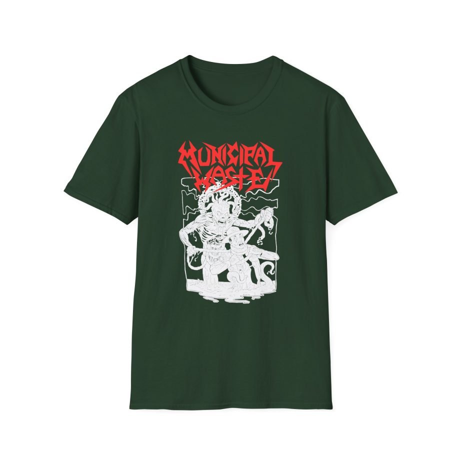Municipal Waste Cop Strangler Unisex Softstyle T-Shirt