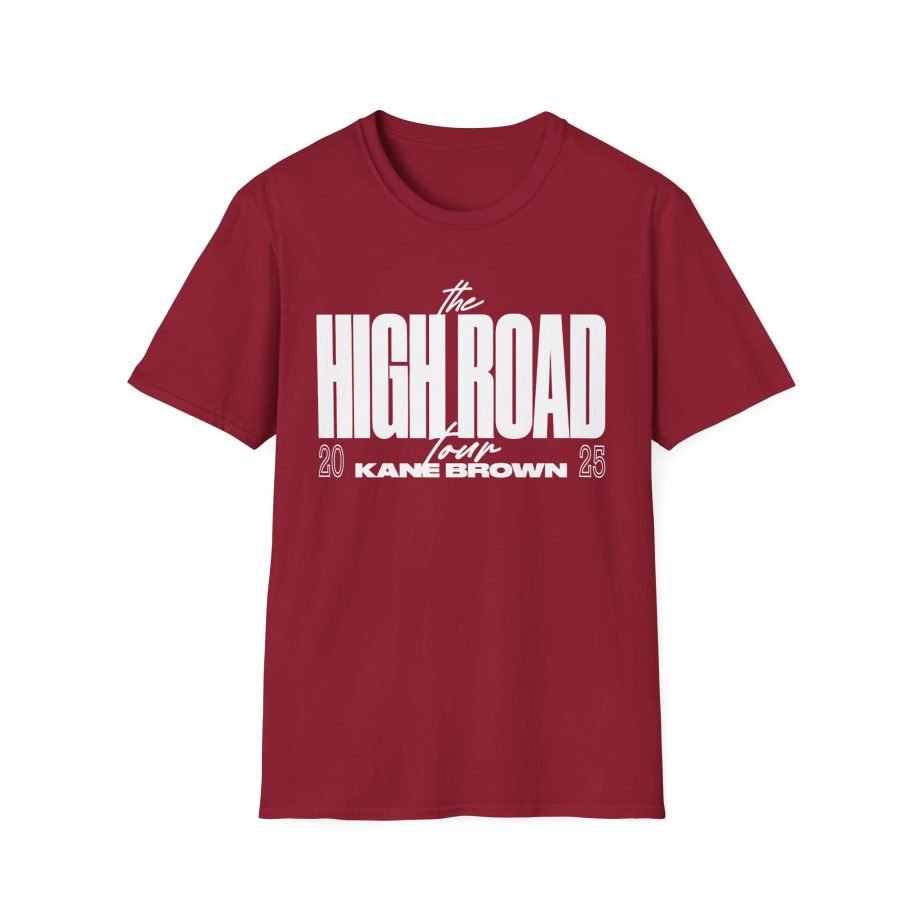 KB The High Road Text Unisex Softstyle T-Shirt