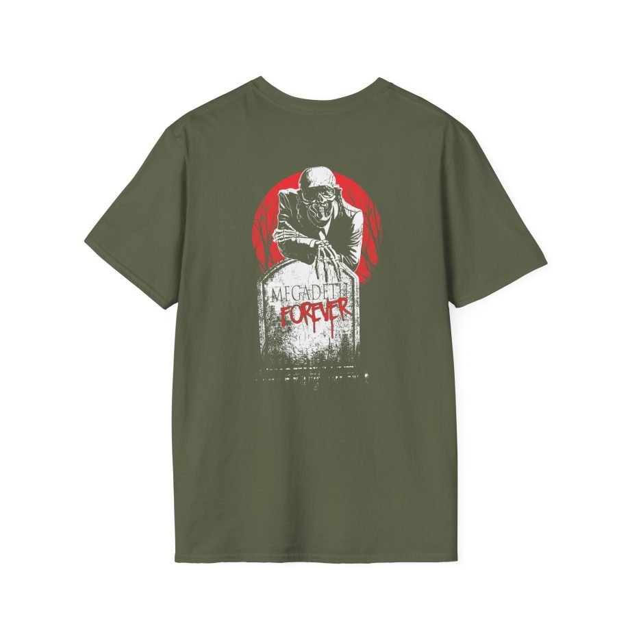 Megadeth Tombstone Vic Unisex Softstyle T-Shirt