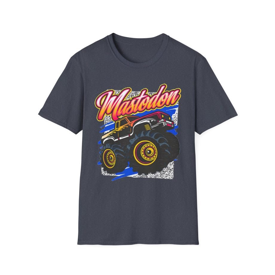 Mastodon Monster Truck Unisex Softstyle T-Shirt
