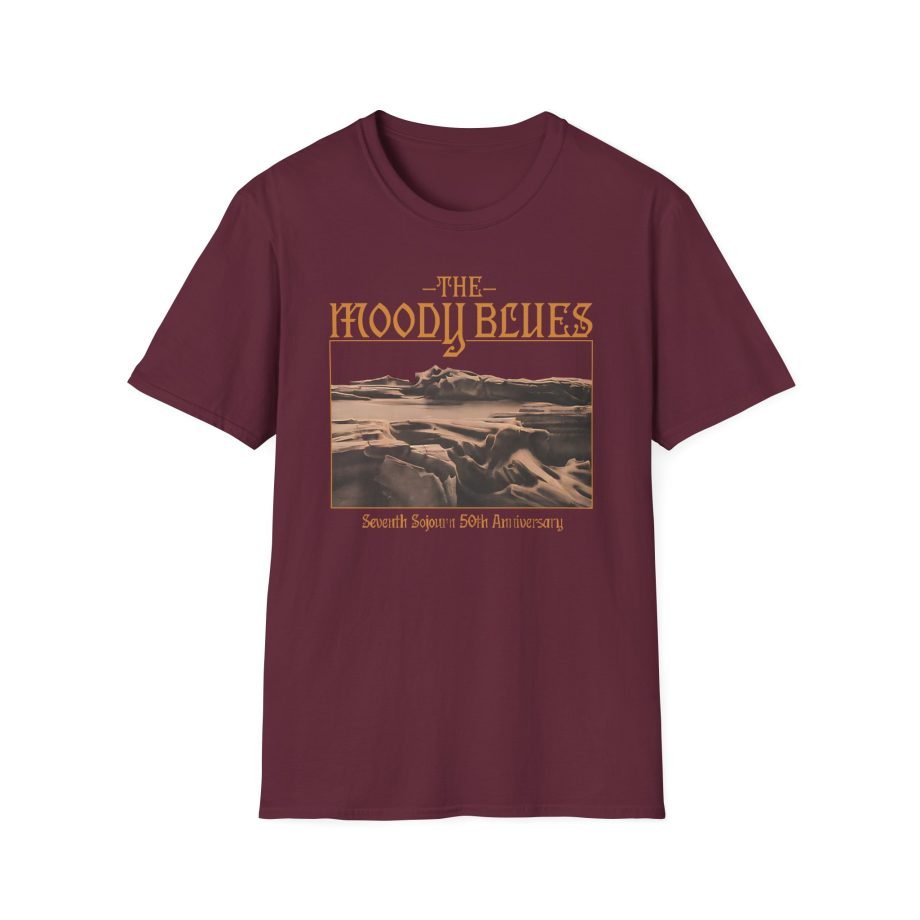 The Moody Blues Seventh Sojourn 50th Anniversary Unisex Softstyle T-Shirt