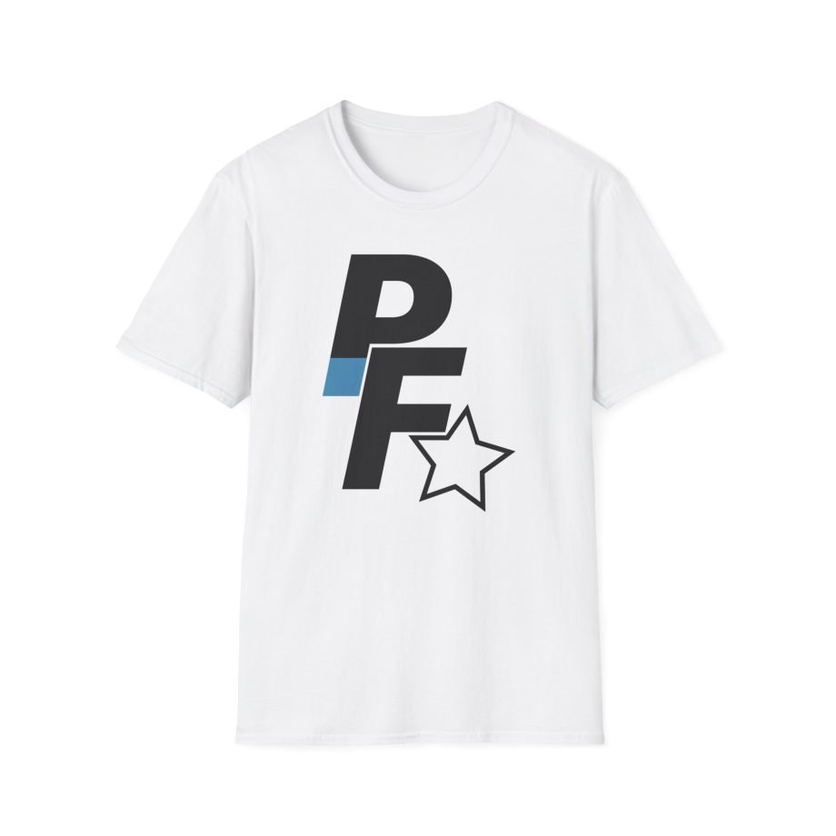 Xavier Wulf Pinkflamingousa unisex softstyle t-shirt
