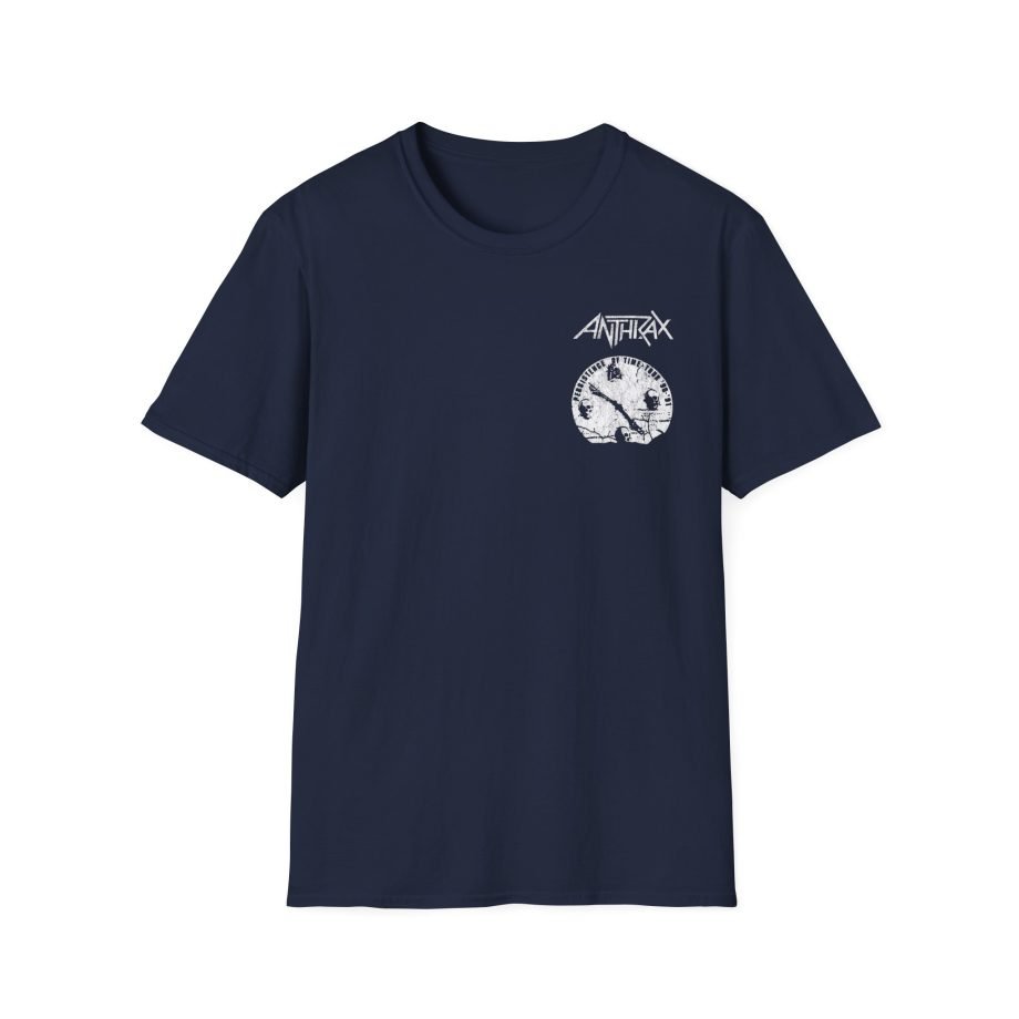 Anthrax Broken Clock Unisex Softstyle T-Shirt