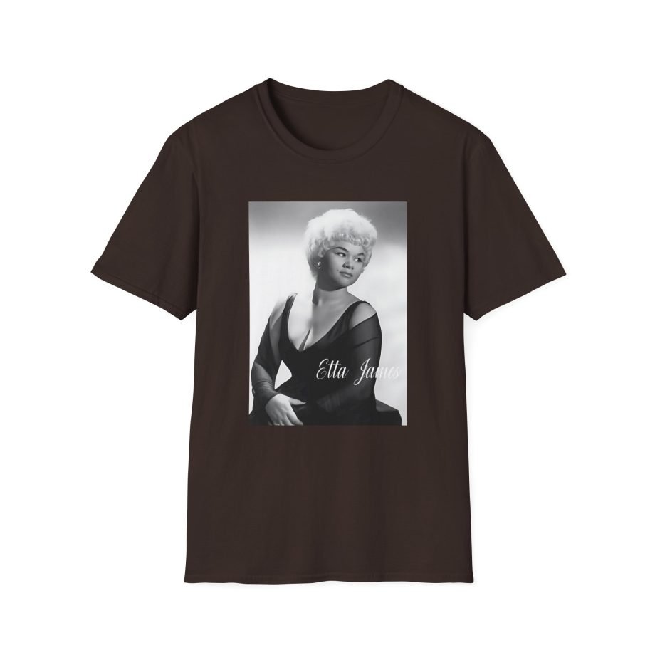 Etta James Portrait Unisex Softstyle T-Shirt