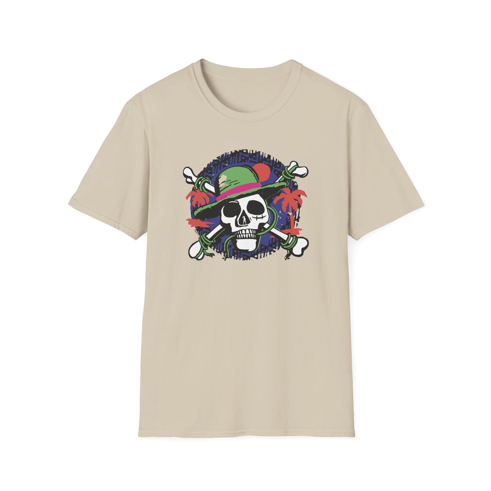 One Piece One Piece Jolly Roger Unisex Softstyle T-Shirt