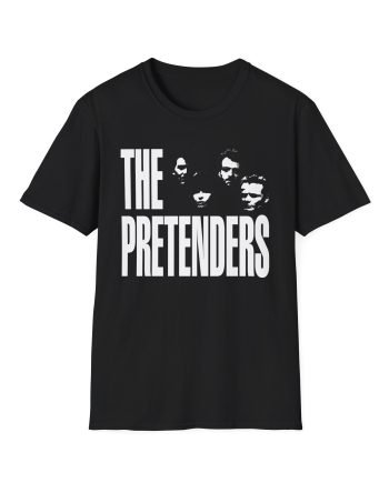 1984 the Pretenders Tour Unisex Softstyle T-Shirt