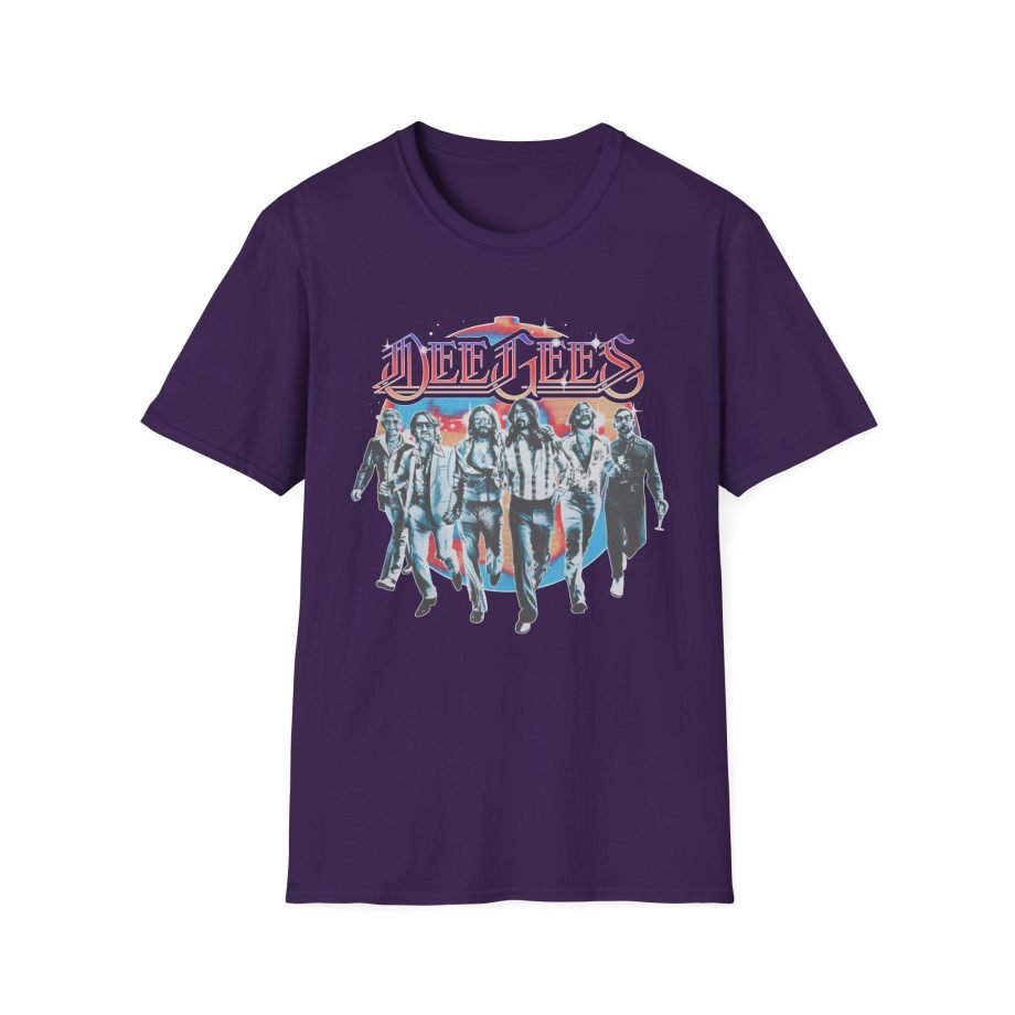 Foo Fighters Dee Gees Hail Satin Unisex Softstyle T-Shirt