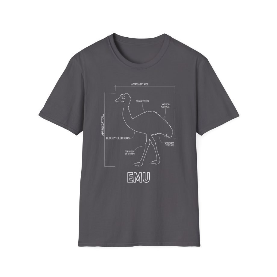 Oversimplified Emu War Unisex Softstyle T-Shirt